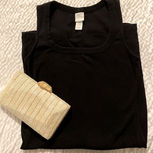 H&M black tank dress